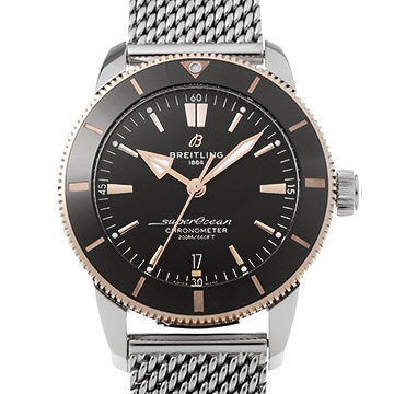 ブライトリング スーパーオーシャン ヘリテージ II B20 44 UB2030 ブラック メンズ 時計 【中古】【wristwatch】