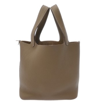 エルメス ピコタンロック MM  エトゥープ トリヨンクレマンス レディース バッグ 【中古】【bag】