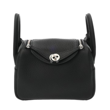 エルメス リンディ ミニ 2 ブラック トリヨンクレマンス レディース バッグ 【新品】【bag】