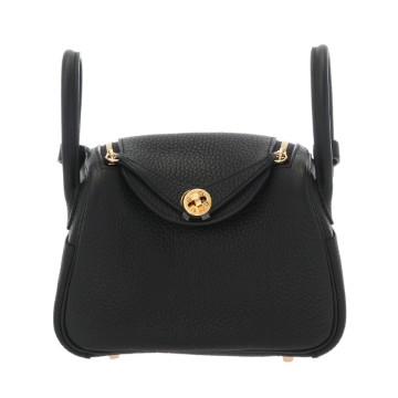 エルメス リンディ ミニ 2 ブラック トリヨンクレマンス レディース バッグ 【新品】【bag】