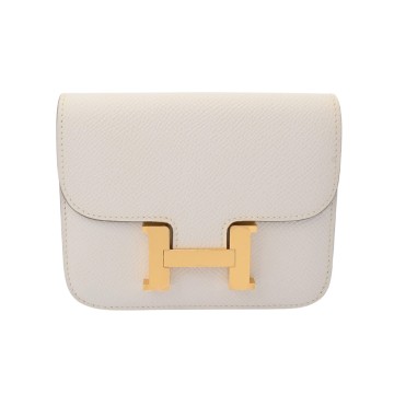 エルメス コンスタンス スリム グリペール ヴォーエプソン レディース 財布 【中古】【purse】