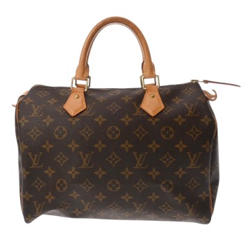 ルイ ヴィトン モノグラム スピーディ 30 マロン M41526 モノグラムキャンバス レディース バッグ 【中古】【bag】