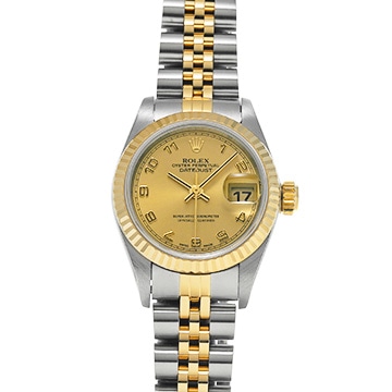 ロレックス デイトジャスト 26 79173 シャンパン レディース 時計 【中古】【wristwatch】