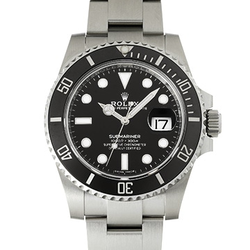 ロレックス サブマリーナ デイト 116610LN ブラック メンズ 時計 【中古】【wristwatch】