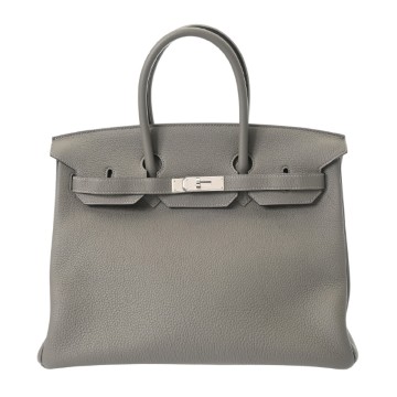 エルメス バーキン 35 グリメイヤー トゴ レディース バッグ 【中古】【bag】