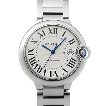 カルティエ バロンブルー W69012Z4 シルバー メンズ 時計 【中古】【wristwatch】