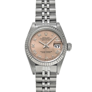ロレックス デイトジャスト 69174 ピンク レディース 時計 【中古】【wristwatch】