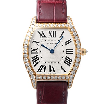 カルティエ トーチュ MM WA501008 シルバー レディース 時計 【中古】【wristwatch】