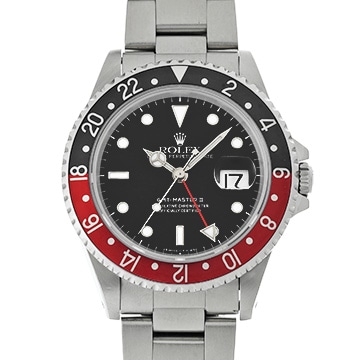 ロレックス GMTマスターII 16710 ブラック メンズ 時計 【中古】【wristwatch】