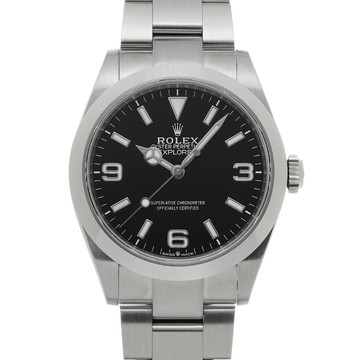 ロレックス エクスプローラー 40 224270 ブラック メンズ 時計 【中古】【wristwatch】