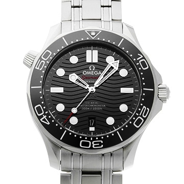 オメガ シーマスター ダイバー300 コーアクシャル マスタークロノメーター 210.30.42.20.01.001 ブラック メンズ 時計 【中古】【wristwatch】