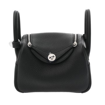 エルメス リンディ ミニ 2 ブラック トリヨンクレマンス レディース バッグ 【新品】【bag】