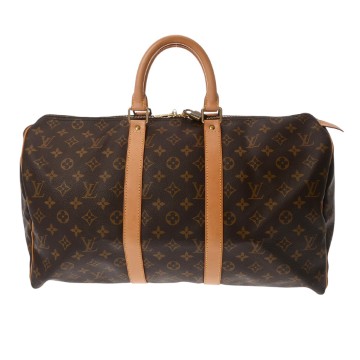 ルイ ヴィトン モノグラム キーポル 45 ブラウン M41428 モノグラムキャンバス ユニセックス バッグ 【中古】【bag】