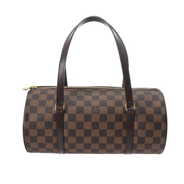 ルイ ヴィトン ダミエ パピヨン PM ブラウン N51304 ダミエキャンバス レディース バッグ 【中古】【bag】
