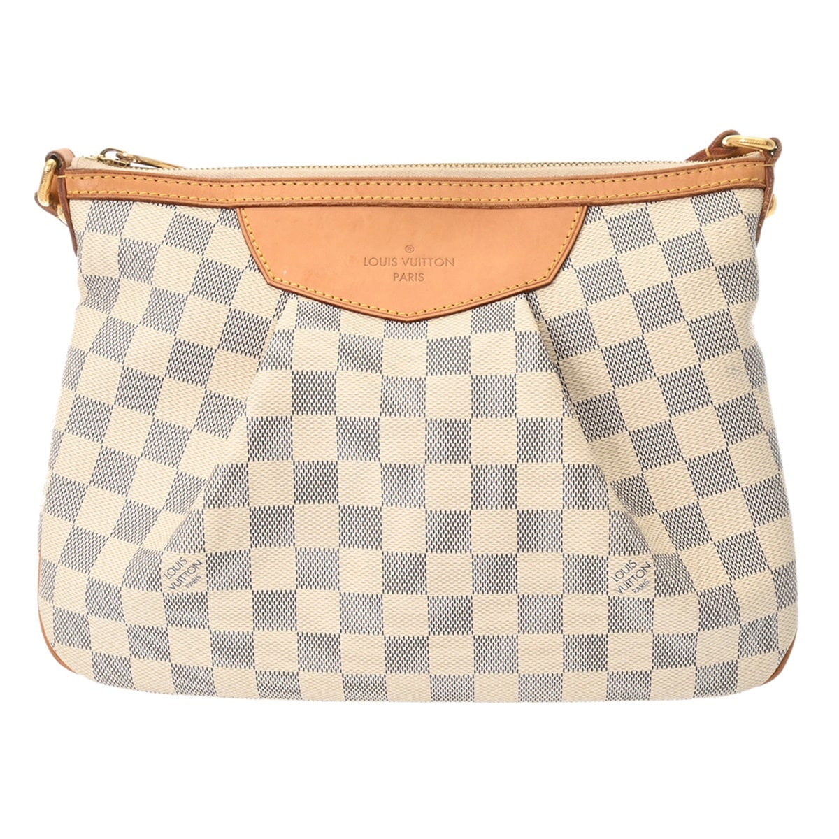 ルイ ヴィトン ダミエアズール シラクーサ PM ホワイト N41113 ダミエキャンバス レディース バッグ 【中古】【bag】