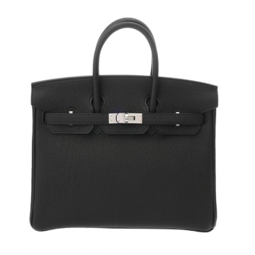 エルメス バーキン 25 ブラック トゴ レディース バッグ 【新品】【bag】