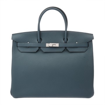 エルメス バーキン 40 ブルートンペット トゴ ユニセックス バッグ 【新品】【bag】