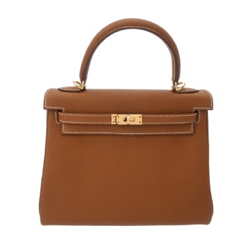 エルメス ケリー25 内縫い ゴールド トゴ レディース バッグ 【新品】【bag】