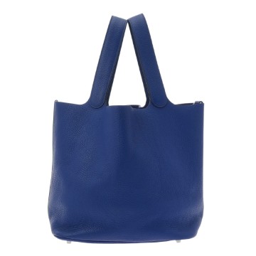 エルメス ピコタン ロック GM ブルーエレクトリック トリヨンクレマンス レディース バッグ 【中古】【bag】