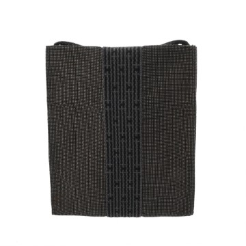 エルメス エールライン ポシェット グレー キャンバス ユニセックス バッグ 【中古】【bag】