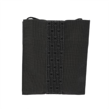 エルメス エールライン ポシェット グレー キャンバス ユニセックス バッグ 【中古】【bag】
