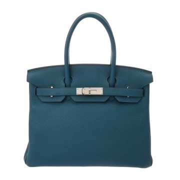 エルメス バーキン 30 コバルト トゴ レディース バッグ 【中古】【bag】