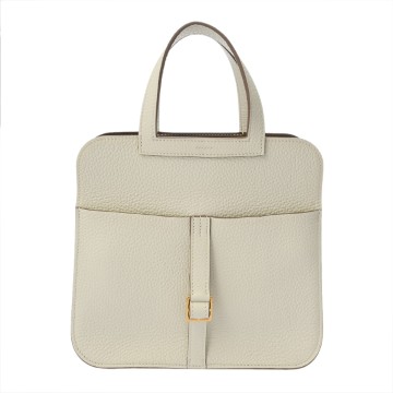 エルメス アルザン 25 ヴェルソ マッシュルーム/ベージュドゥワイマール トリヨンクレマンス レディース バッグ 【中古】【bag】