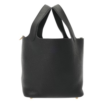 エルメス ピコタンロック PM  ブラック トリヨンクレマンス レディース バッグ 【未使用】【bag】
