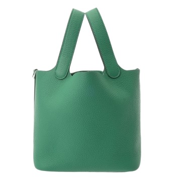 エルメス ピコタンロック PM  ヴェールヴェルティゴ トリヨンクレマンス レディース バッグ 【未使用】【bag】