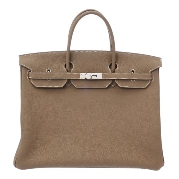 エルメス バーキン 40 エトゥープ トゴ ユニセックス バッグ 【中古】【bag】