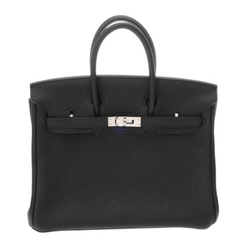 エルメス バーキン 25 ブラック トゴ レディース バッグ 【中古】【bag】