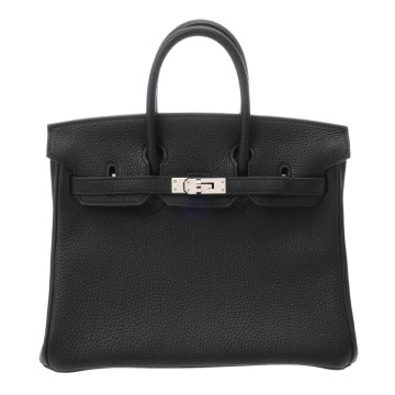 エルメス バーキン 25 ブラック トゴ レディース バッグ 【中古】【bag】