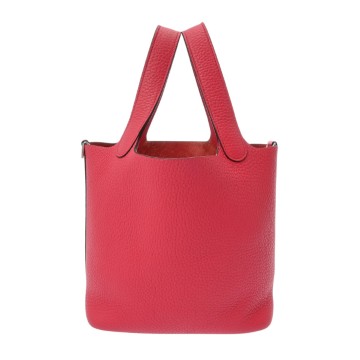 エルメス ピコタンロック PM  ローズエクストリーム トリヨンクレマンス レディース バッグ 【中古】【bag】