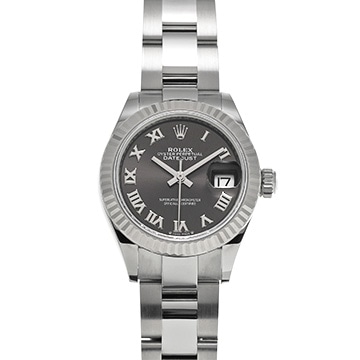 ロレックス デイトジャスト レディ 28 279174 ダークグレー レディース 時計 【新品】【wristwatch】
