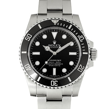 ロレックス サブマリーナ 114060 ブラック メンズ 時計 【中古】【wristwatch】