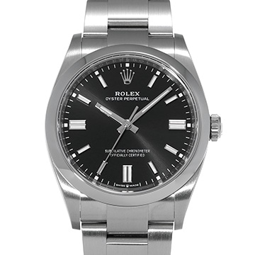 ロレックス デイトジャスト 36 126200 ブライトブラック メンズ 時計 【新品】【wristwatch】