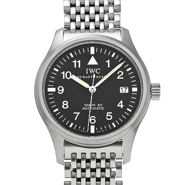IWC パイロットウォッチ マーク XV IW325302 ブラック メンズ 時計 【中古】【wristwatch】