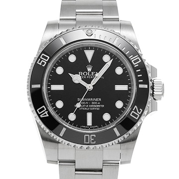 ロレックス サブマリーナ 114060 ブラック メンズ 時計 【中古】【wristwatch】