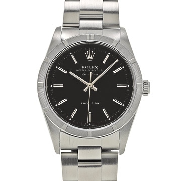 ロレックス エアキング 14010M ブラック メンズ 時計 【中古】【wristwatch】