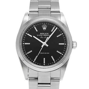 ロレックス エアキング 14000 ブラック メンズ 時計 【中古】【wristwatch】