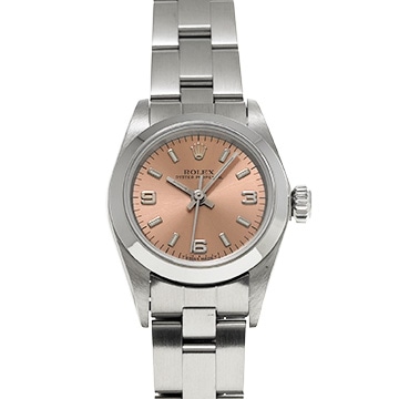 ロレックス オイスターパーペチュアル レディ 24 67180 ピンク レディース 時計 【中古】【wristwatch】