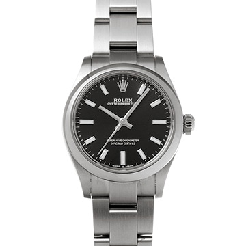 ロレックス オイスターパーペチュアル 31 277200 ブライトブラック ユニセックス 時計 【中古】【wristwatch】