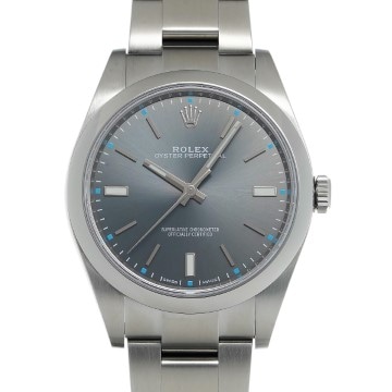ロレックス オイスターパーペチュアル 39 114300 スレート メンズ 時計 【中古】【wristwatch】