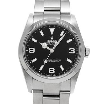 ロレックス エクスプローラー 114270 ブラック メンズ 時計 【中古】【wristwatch】