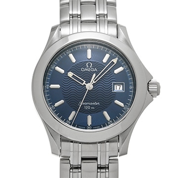 オメガ シーマスター 120 クォーツ 2511.81 ブルー メンズ 時計 【中古】【wristwatch】