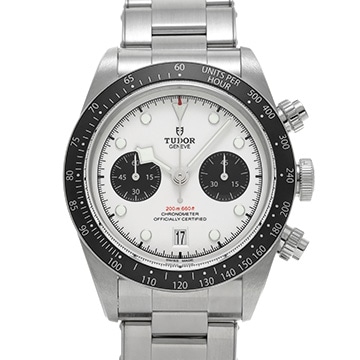 チューダー / チュードル ブラックベイ クロノ 79360N ホワイト/ブラック メンズ 時計 【中古】【wristwatch】