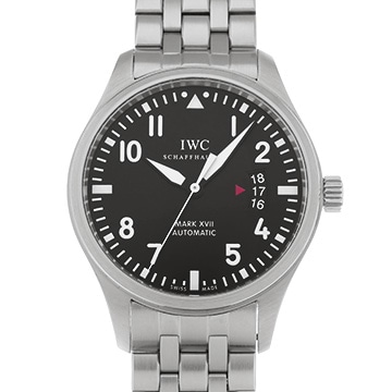 IWC パイロットウォッチ マーク XVII IW326504 ブラック メンズ 時計 【中古】【wristwatch】