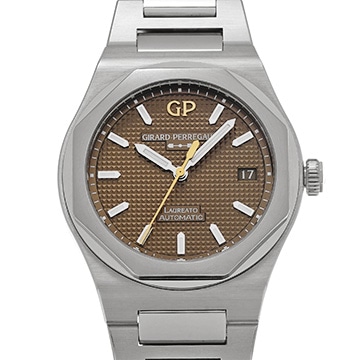 ジラール ペルゴ ロレアート 38mm 81005-11-3154-1CM コッパー メンズ 時計 【中古】【wristwatch】