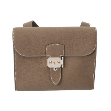 エルメス サック アデペッシュ 21 エトゥープ トゴ ユニセックス バッグ 【未使用】【bag】