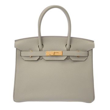 エルメス バーキン 30 パールグレー トゴ レディース バッグ 【未使用】【bag】